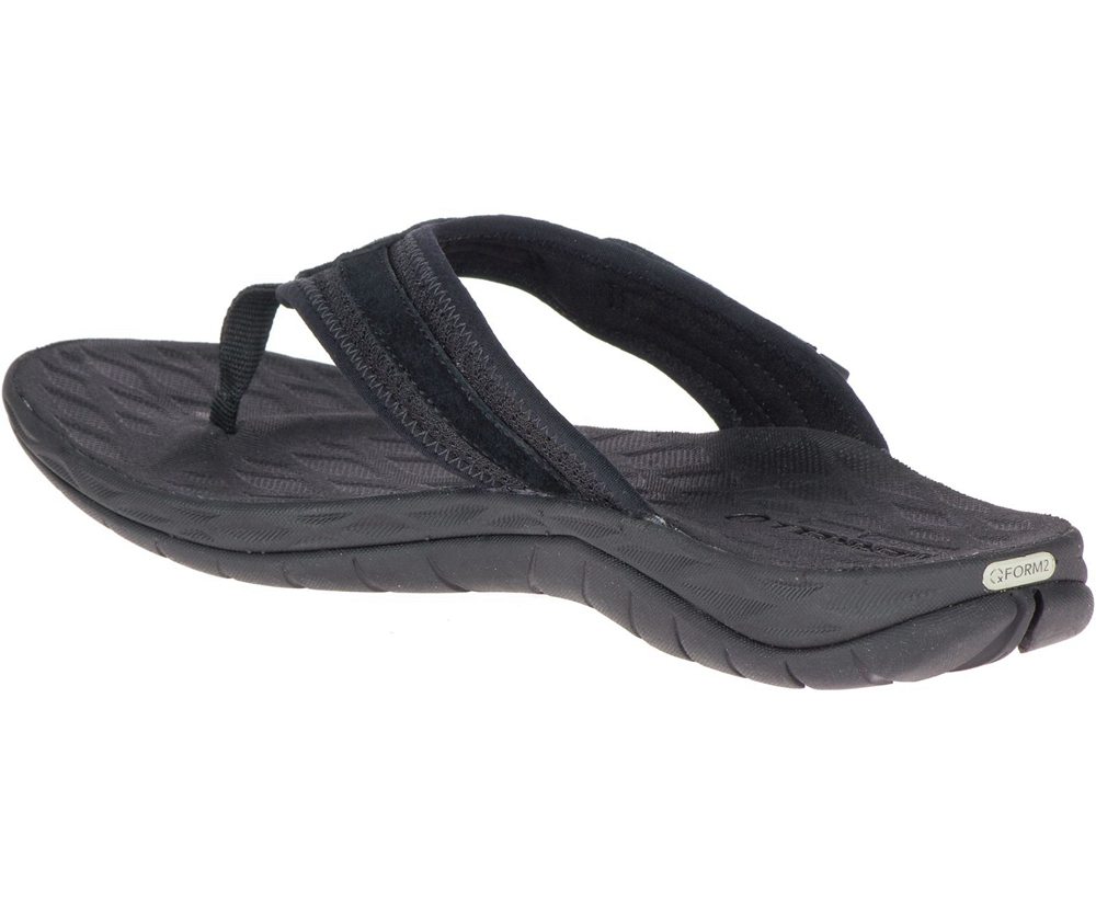 Sandały Merrell Damskie Czarne - Siren 2 Flip - 805923-AVQ